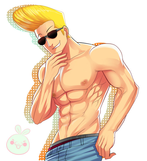 p2ndcumming: ponkuno: Johnny Bravo & Samurai Jack - Johnny & JackHere’s some quick pin up of