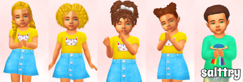 s4ccfaves: Anonymous asked: Hi! Favorite Toddler hairs??    PLASMAIO  1. Bobbi Hair Conversion by pe