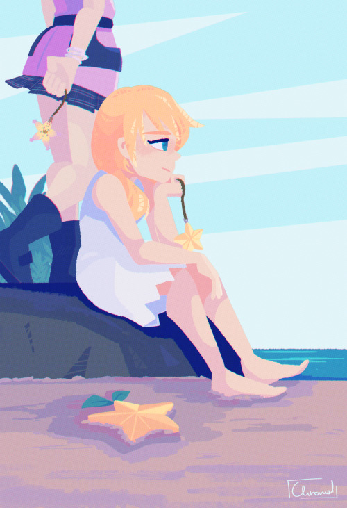 chromelxd:My piece for the Namine Zine (@NamineZine on Twitter)