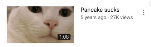 legoguy9875:The last video’s thumbnail is the last thing the uploader saw before Pancake killed them