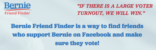So, you don’t like talking to people on the phone, but you want to help increase turnout to get Bernie elected.