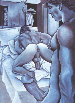 Retro-Gay-Illustration:  Artwork By Ras (R. A. Schultz). Note The Similar Design