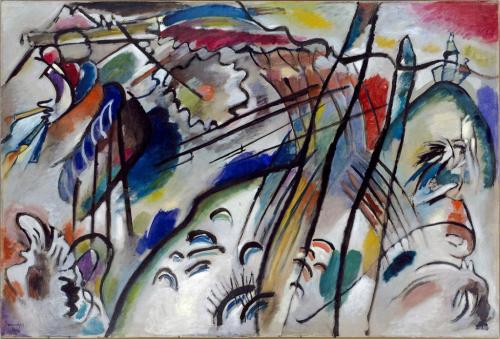 Vassily Kandinsky (French, born Russia; 1866–1944)Improvisation 28 (second version)Oil on canvas, 19