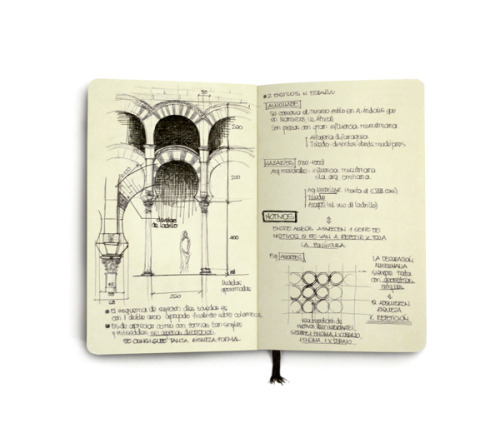 cjwho:  Classic Architecture Studies by Chema Pastrana These are some drawings and sketches from my degree of Architecture, in Spain. Indeed, they were done during the classes of the best teacher I’ve ever had: Mr. Joaquín Lorda. He thoroughly explained