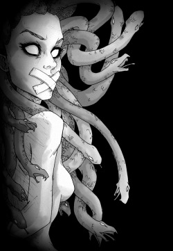 n-ephthys:  Medusa by punkrockguy 