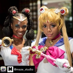 blacknerdproblems:  classic black girl magic ✨ #bnpvisits #blerdcon #blacknerdproblems Repost from @maze_studio using @RepostRegramApp - #blerdcon , #blerdcon2017 , #comicbook , #cosplayer, #cosplay, #blerd, #cosplayphoto, #cosplayphotography