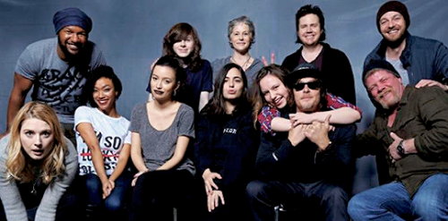 reedusmcbridedaily: TWD Cast at Walker Stalker Con London 2016