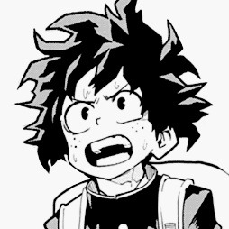 izuku and ochako iconsmanga caps made by @heroacacaps