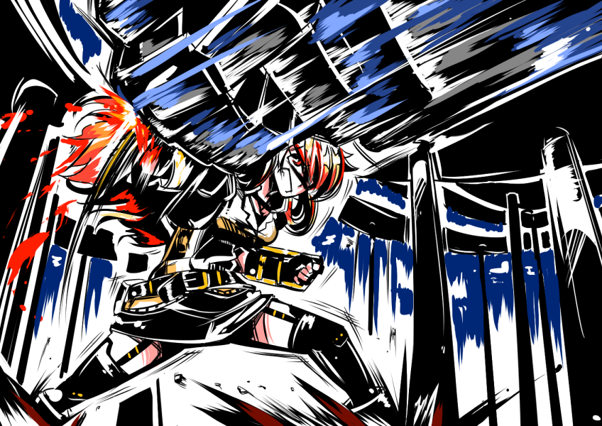 sketchfanda:  thefingerfuckingfemalefury:  thekusabi:  Neo and Yang. By キシリ