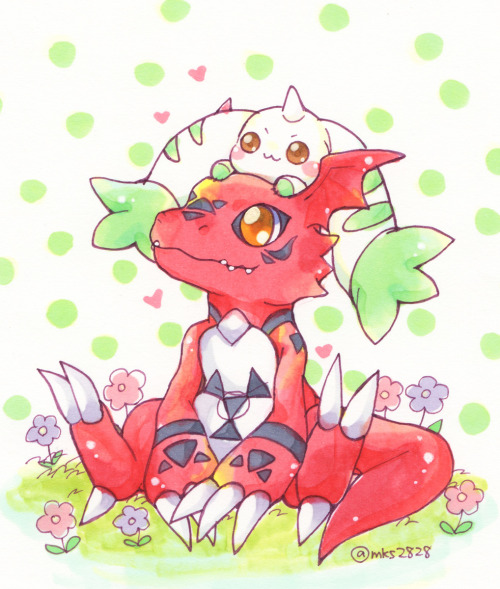 holyangemon:  デジモンまとめ by る Posted with the permission of the artist!  Check out their other amazing work and leave them a nice rating~ Do not repost or remove credits! 