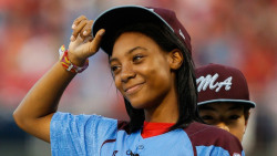 goodblacknews:  Little League Pitching Star Mo’ne Davis Wins AP Female Athlete of the Year Honors