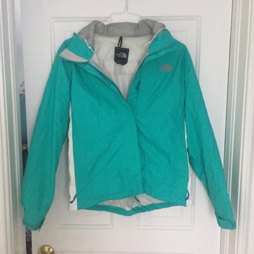 I just added this listing on Poshmark: North Face HyVent Rain Jacket. https://poshmark.com/listing/5