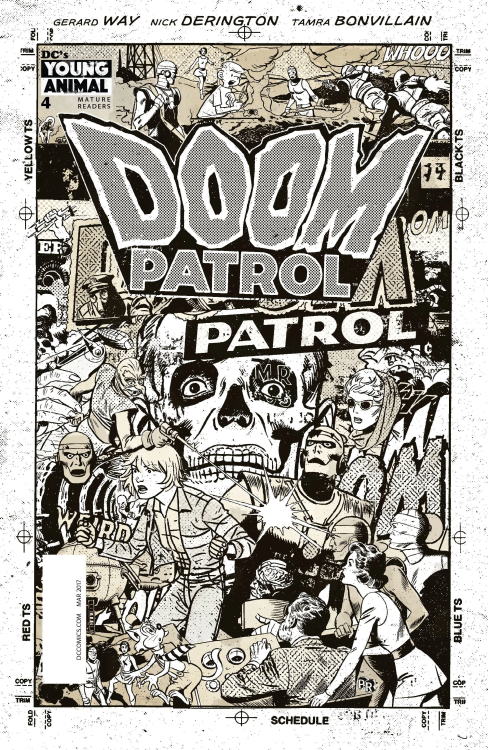 Doom Patrol (2016) #4variant by Paul Rentler