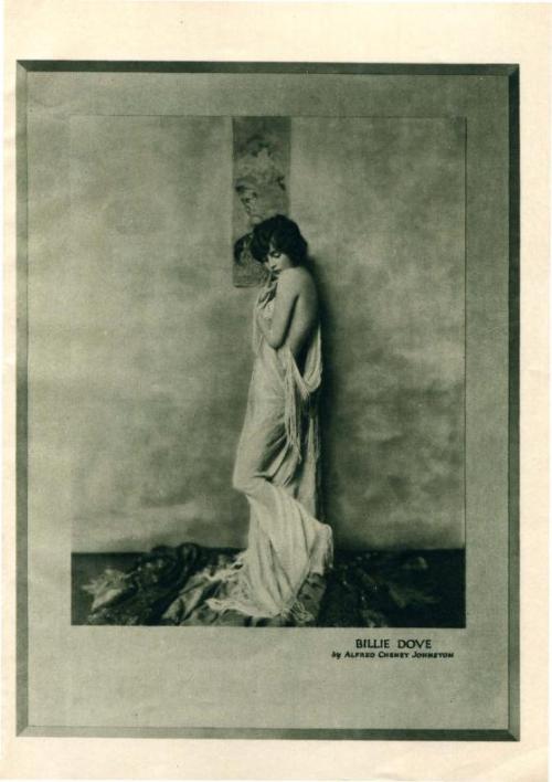 catskewl: catskewl: Billie Dove photographed by Alfred Cheney Johnston. Screenland, 1923.  Happy bir