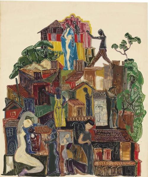 dead-molchun:Leopoldo Richter (1896-1984) Untitled (68,3 x 57 cm)