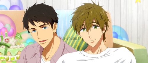 Mandatory SouMako edit with their birthday arts~This year they fit so well together!! Thank you KyoA