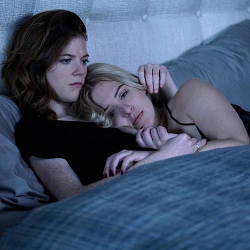 roselesliesource: First look at The Good Fight : Rose Leslie as Maia and Helene Yorke as her girlfri