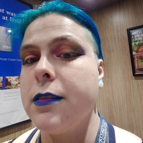 My makeup may have not been on point that night, but at least it wasn’t #mlm #antimlm #antiyou