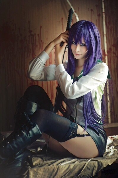 Saeko Busujima - Akatsuki Tsukasa
