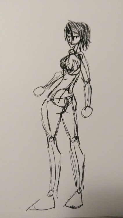 sketchysecchiscribbles:  Super shitty sketch dump 5/14/15  ~Sketchy   All that I though when I saw the second to last one is, look at dat ass.