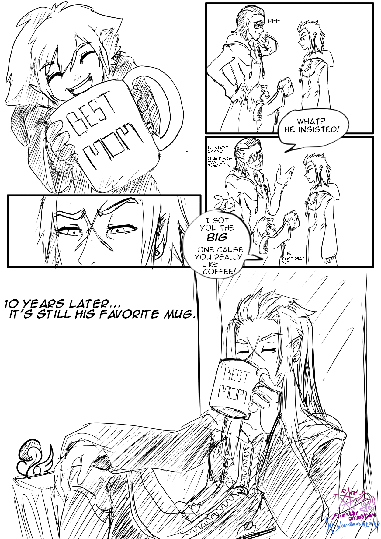 kingdomsaurushearts:  In our lil group, Saix/Isa is Mom, I am Saix/Isa, So I am Mom.