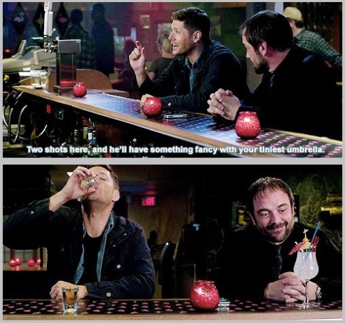 that-so-fandom: Crowley: *he knows me so well. Besties forever*