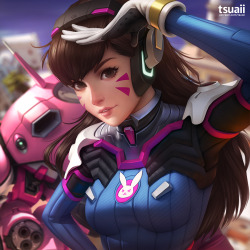 tsuaii:  D.Va from Overwatch! 