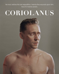 chibihobbit:   Thomas Hiddleston edit 20/??  it’s my first time trying to add scars/wounds 