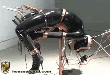 luvbight:  therubberdollowner:  http://therubberdollowner.tumblr.com  The mechanical whimsy of The House of Gord is still such an inspiration. Jeff’s inspiration is timeless and fuels my training methodology.  (Gifs by Lipstixxx?)  Please note: I nor