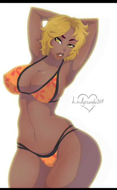 thicksexyasswomen:  ladycandy2011:  Commission-for-Lanokir by Ladycandy2011   Awesome