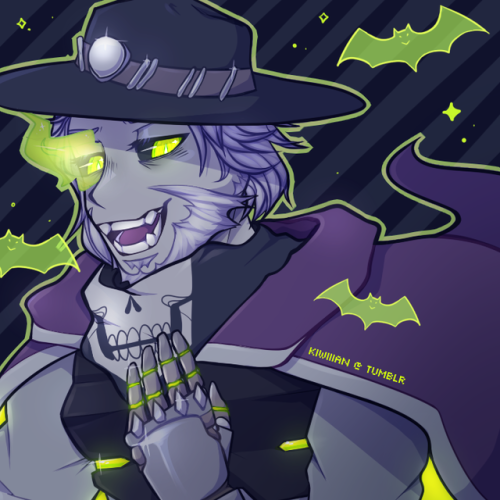 [ Speedpaint! ] ☆ Late undead cowboy here to spook you all :&gt; ☆