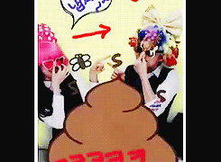 mintytaemin:  Taemin &amp; Naeun on the photobooth~ 