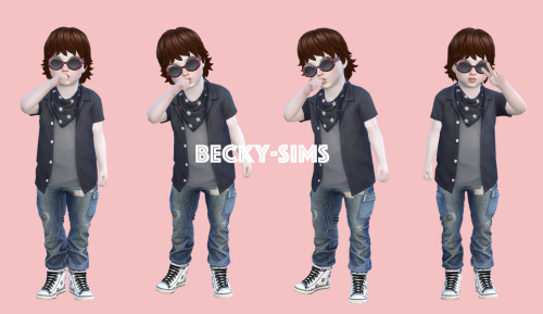 becky-sims: Becky-Sims Essential Casual Suit Creator: Becky Sims4模拟人生4 TOP+BOTTOM 上衣+裤子 Download【下载】