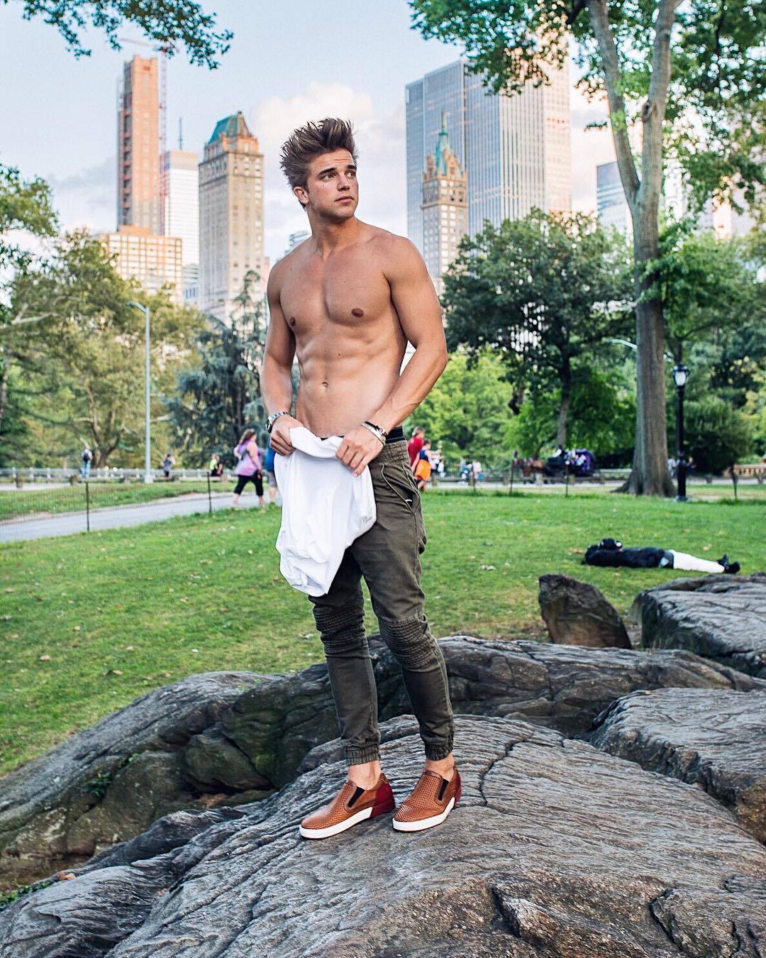 Interesting male nipples