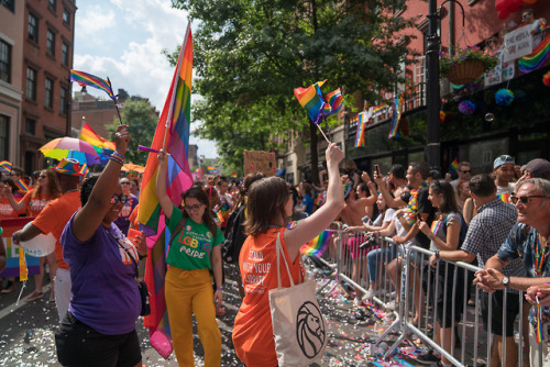  #RainbowReading: NYC Libraries March at Pride 2018The New York Public Library was joined by Queens 