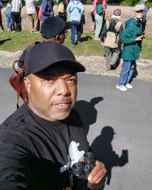 Great turnout today for our Bird Walk in Franklin Park, in celebration of Black Birders Week! I had 