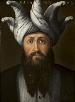 koredzas:  Cristofano dell'Altissimo - Portrait of Saladin. 1568 