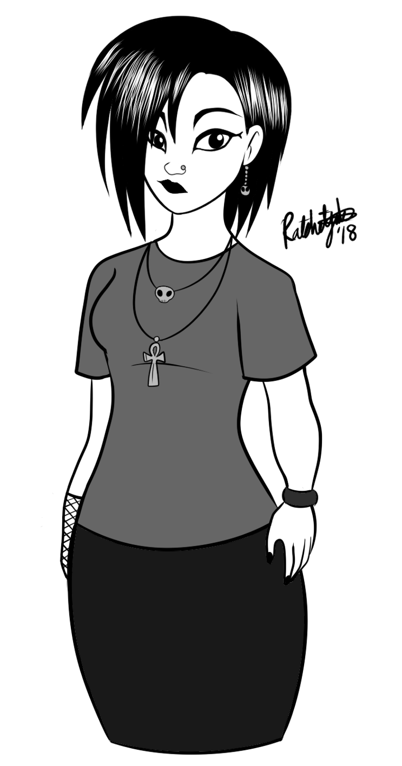 Inktober Day 14 Of Darkly Inclined Characters Is Andrea From Daria I inktober-day-14-of-darkly-inclined-characters-is-andrea-from-daria-i