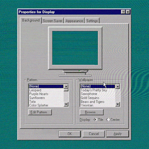 Made In 1995; TAEHYUNG ON WINDOWS 95