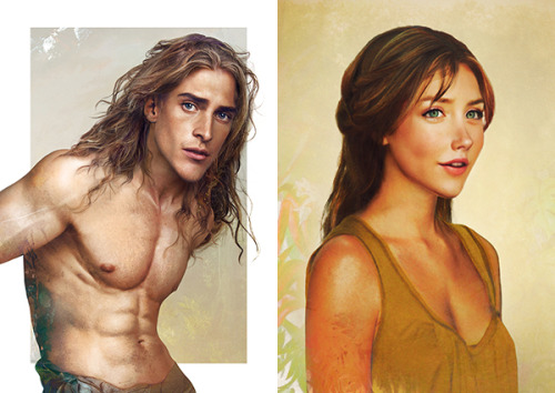the-cure-for-the-con:marrymejasonsegel:jirka viinse’s real life disney charactersWhy am I so attract