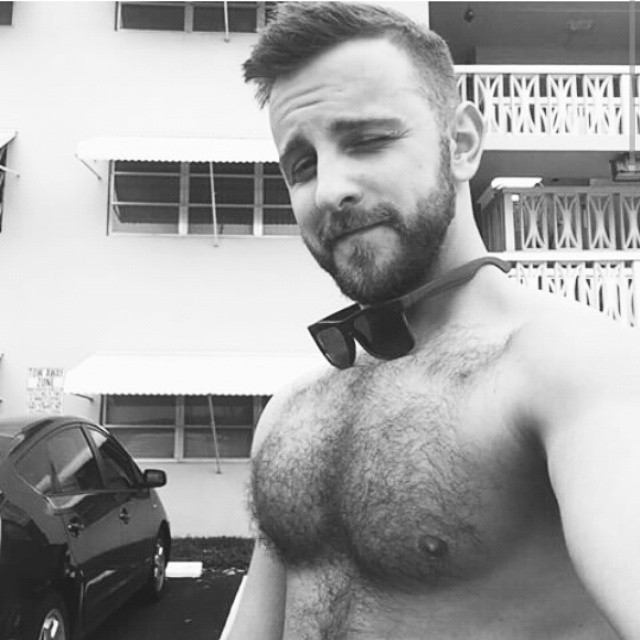 sexybeardbr:  Sunday. #BARBADO #hairy #hairychest #blond #woof #scruff #SexyBeard