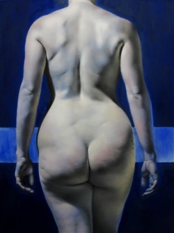 theartofobesity:Blue Leah #6 by Daniel Maidman  J'adore ton dos. J'adore tes fesses&hellip;Ce n'est pas pour rien que tu me rends fou quand on fait l'amour en levrette 😅😍💕💓