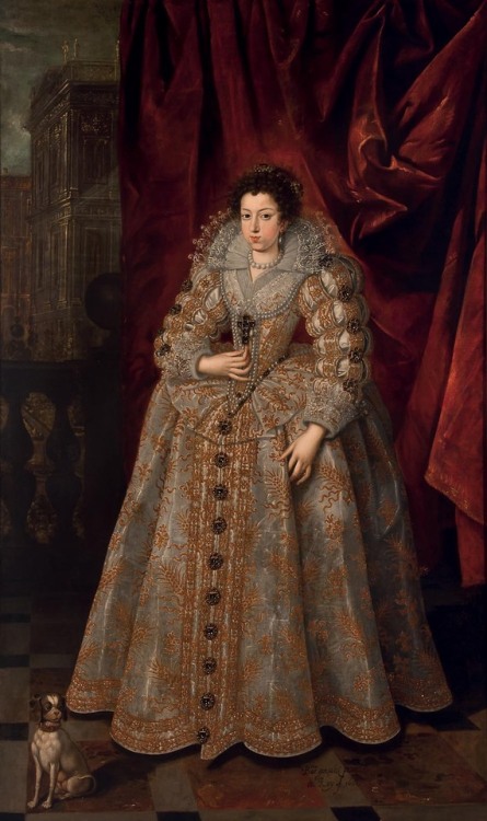 Queen Elizabeth of France (Isabel de Bourbon), Bartolomé González y Serrano, 1621  