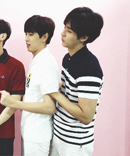 shindeul: cnu and sandeul in b1a4’s season’s greetings announcement