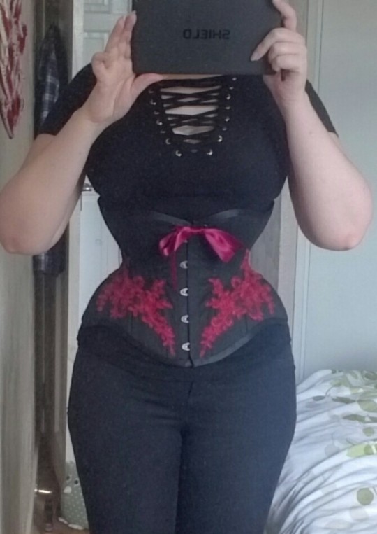 Porn Pics Very quick try on of my new MCC-35 corset