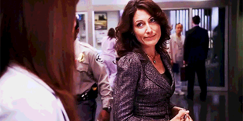 Lisa Cuddy in every Episode 7x19 “Last Temptation”Working with House is great…and it sucks. O