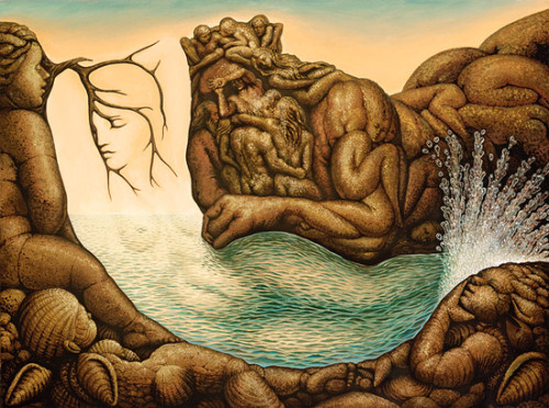 narabean:absence of the mermaid by Octavio Ocampo