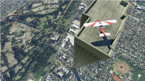 Microsoft Flight Simulator's mysterious Melbourne 212-storey skyscraper: is  it a tower, is it a pole, is it a typo?, Games