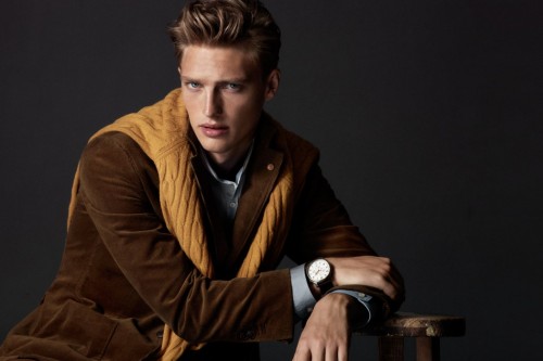 bothsidesguys: VICTOR NYLANDER in MASSIMO DUTTI  FW 2014 EQUESTRIAN CAMPAIGN. from: thefashionisto.c