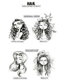 canadianmetalhead666:  c-cassandra:  my hair and i have a very complicated relationship &lt;/3  I can absolutely confirm that this is all true.